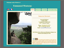 Tablet Screenshot of emmanuel.montseny.pro